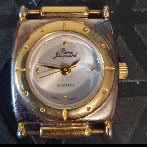 Pierre Jacquard Accessories - 🦋10/$20🦋 Pierre Jacquard Silver/Goldtone Women's Watch  (No Band)